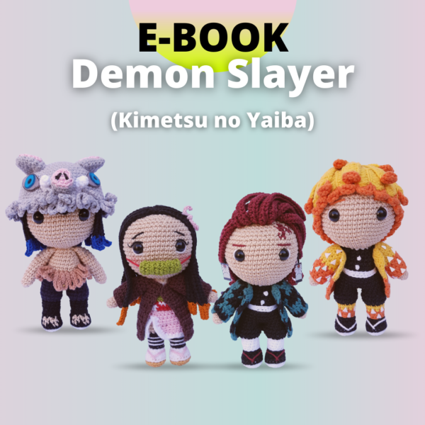 ebook demon slayer amigurumi