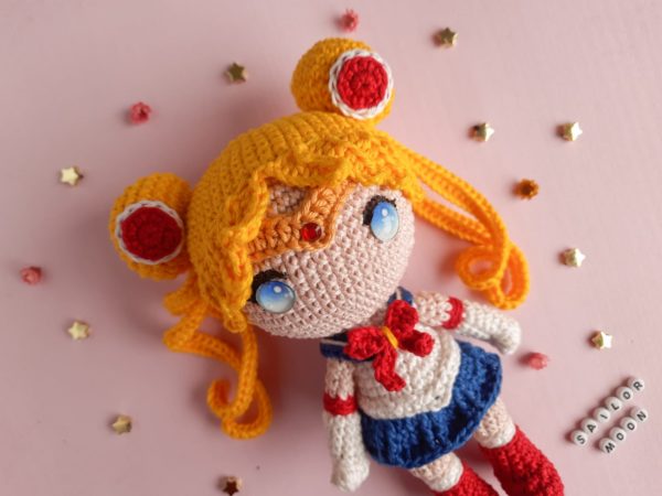 Amigurumi Sailor Moon - Receita em PDF