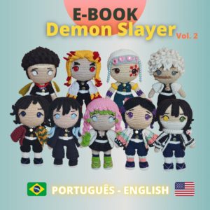 ebook demon slayer hashiras amigurumi