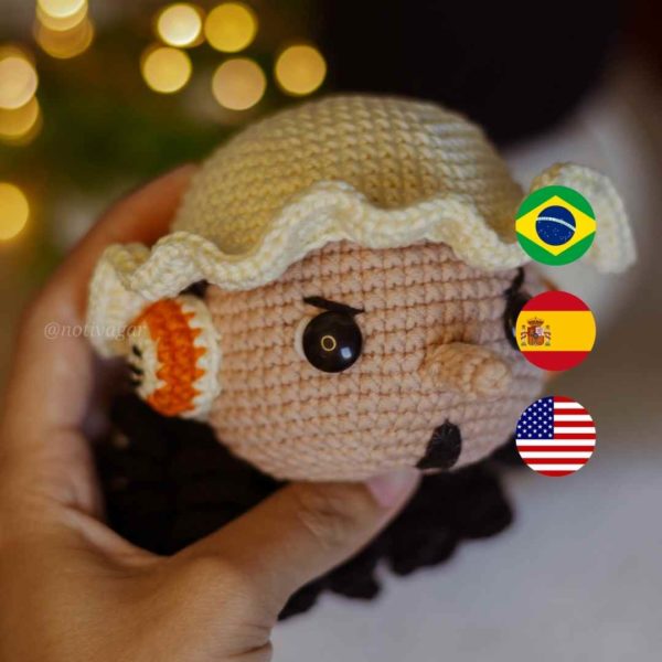 RECEITA DE AMIGURUMI USOPP (ONE PIECE) - PDF