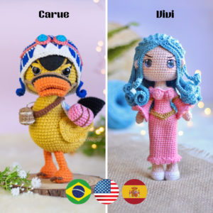 E-BOOK AMIGURUMI VIVI E CARUE – PDF