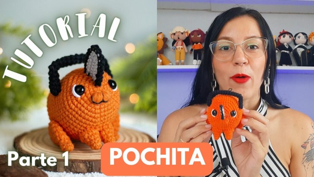 POCHITA (Chainsaw Man) Amigurumi Tutorial - PARTE 1 | Notivagar