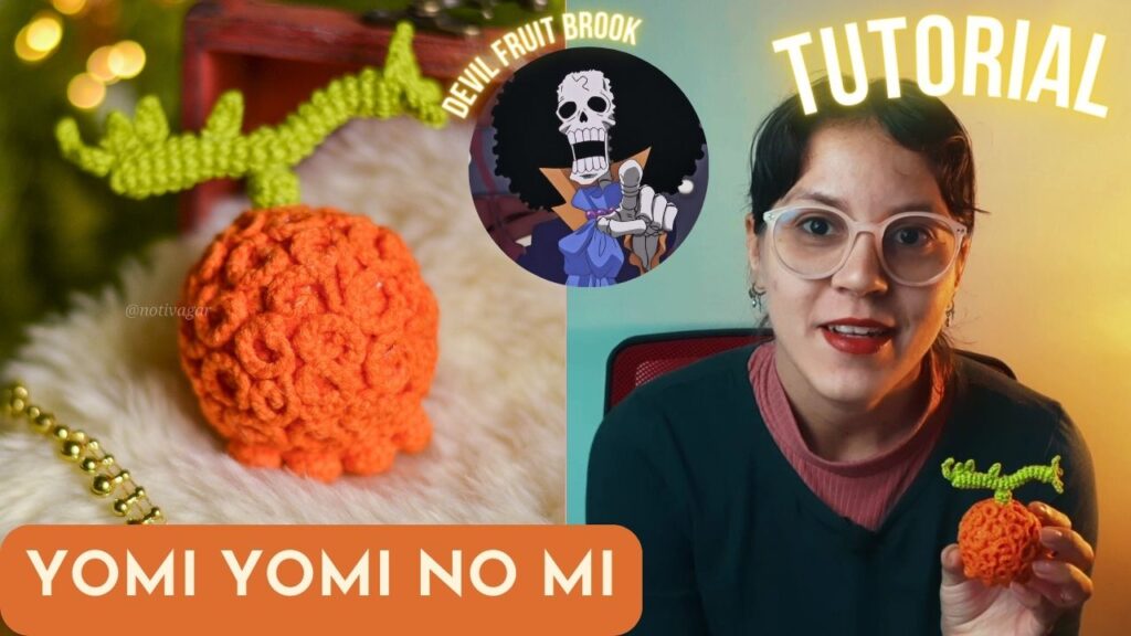 HANA HANA NO MI (ROBIN) One Piece Amigurumi Tutorial