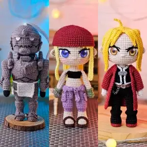 Combo - Fullmetal Alchemist (Al, Ed e Winry)