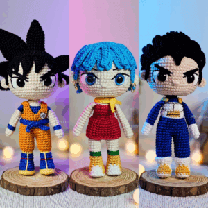 Combo Dragon Ball 1 (Goku,Vegeta e Bulma)-PDF