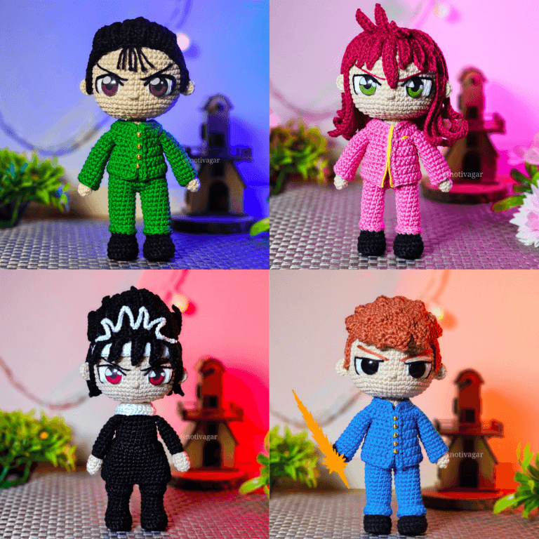 Combo Yu Yu Hakusho (Yusuke, Hiel, Kurama e Kuwabara) - PDF